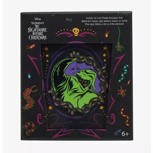 Loungefly Nightmare Before Christmas Oogie Boogie Glow In The Dark Pin LE 1000